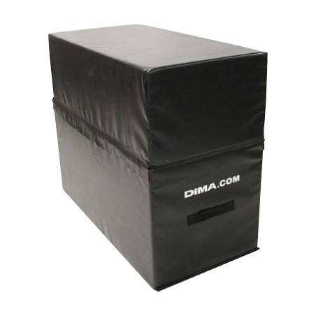 PLINTH DE GYMNASTIQUE 2 ÉTAGES DIMA.COM 120X60X100CM - DIMASPORT