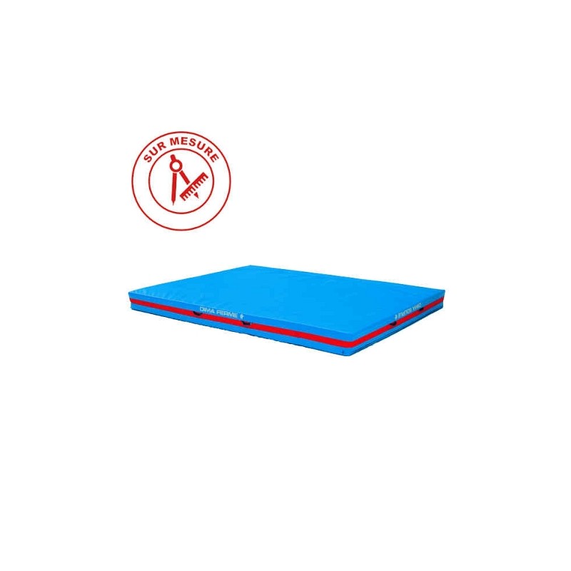 Matelas de gym sur mesure double densité réversible  | Dimasport