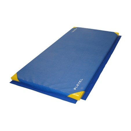 Tapis de gymnastique solidaire total avec coins renforces pleyel gym