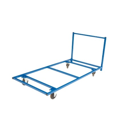 Chariot de transport de tapis 2x1m en acier peint pleyel gym