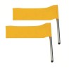 Drapeaux de juge jaunes - la paire