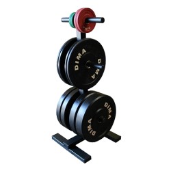 RANGE DISQUE OLYMPIQUE DE MUSCULATION - DIMASPORT