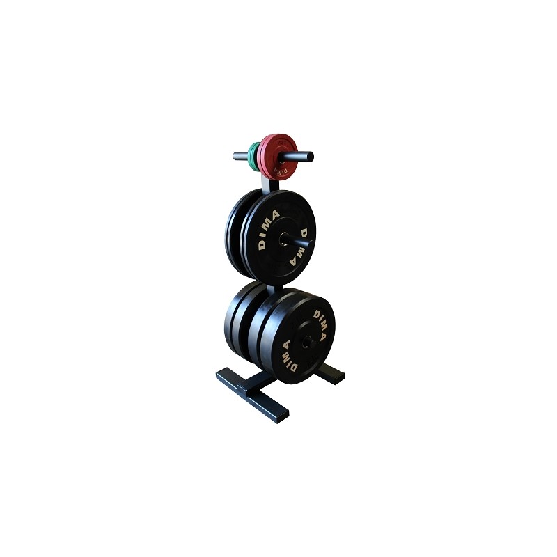 RANGE DISQUE OLYMPIQUE DE MUSCULATION - DIMASPORT