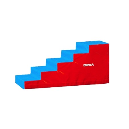 ESCALIER 5 MARCHES EN MOUSSE100 X 60 X 50 CM