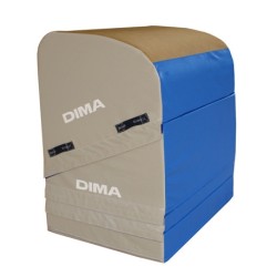 TABLE DE SAUT DE GYMNASTIQUE EN MOUSSE 120X95X135CM | DIMASPORT