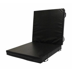 MATELAS NOIR CIRQUE/SPECTACLE REPLIABLE EN 2 PARTIES | DIMASPORT