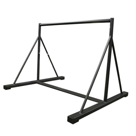 BARRE OBSTACLE PARKOUR 1M60 AVEC TIRANTS ET OPTION MODULE MOUSSE