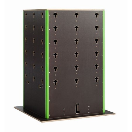 BOXES BOIS CARRÉ PARKOUR ENTRAINEMENT POLYVALENT | CUBESPORT