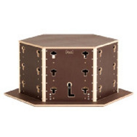 HEXAGONE EN BOIS PARKOUR - ENTRAINEMENT POLYVALENT | CUBESPORT