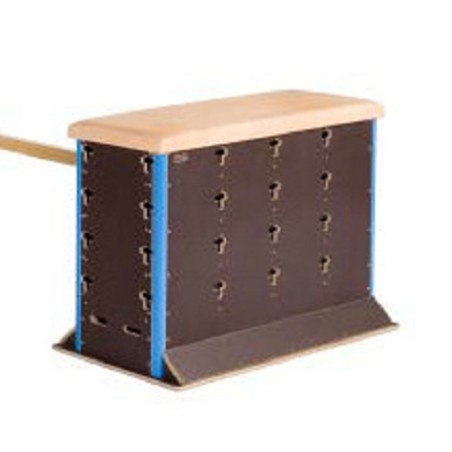 PROTECTION CUIR BOXES PARKOUR RECTANGULAIRE149 X 54 X 6 CM