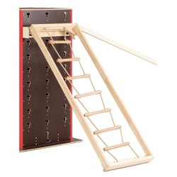 ECHELLE EN CORDE BOXES PARKOUR / MURS MULTI-FONCTIONNELS |CUBESPORT