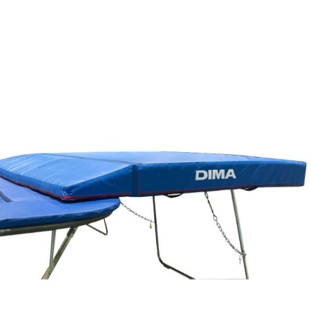 MATELAS DE SÉCURITÉ TRAMPOLINEAVEC MODULE AMOVIBLE BISEAUTÉ240X300X20CM