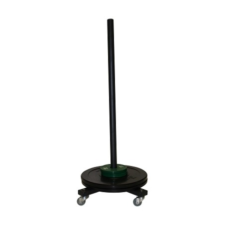 SUPPORT DE RANGEMENT DE DISQUE DE MUSCULATION SUR ROULETTE -DIMASPORT