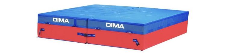 Thick landing mats | Mobile gymnastic pits | Dimasport
