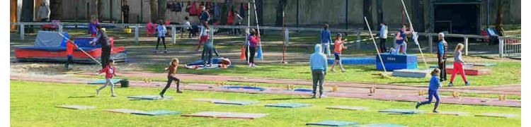 Track and field equipment for children | Athletics games