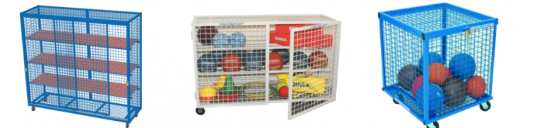 ARMOIRE DE RANGEMENT MOBILE | EQUIPEMENT SPORTIF | DIMASPORT