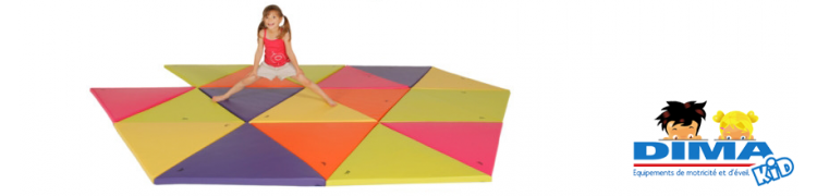 TAPIS, MATELAS ET SURFACE DE MOTRICITÉ POUR ENFANT | DIMAKID