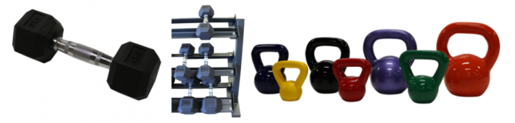 HALTERES & KETTLEBELL