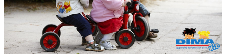 VÉLOS ET TRICYCLE POUR ENFANTS | EQUIPEMENT DE MOTRICITÉ | DIMAKID