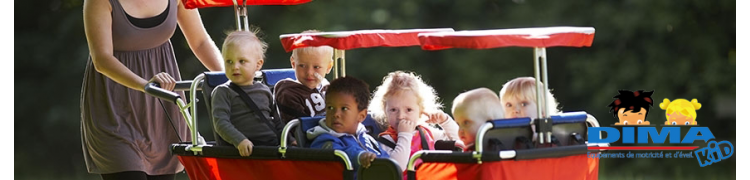 POUSSETTES COLLECTIVES PROFESSIONNELLES | PETITE ENFANCE | DIMAKID